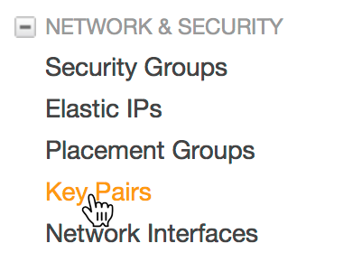 AWS EC2 Key Pair